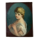 Portrait of a young woman with a flute, signed Louis Dubois (1830-1880)