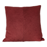 Chevron corduroy cushion