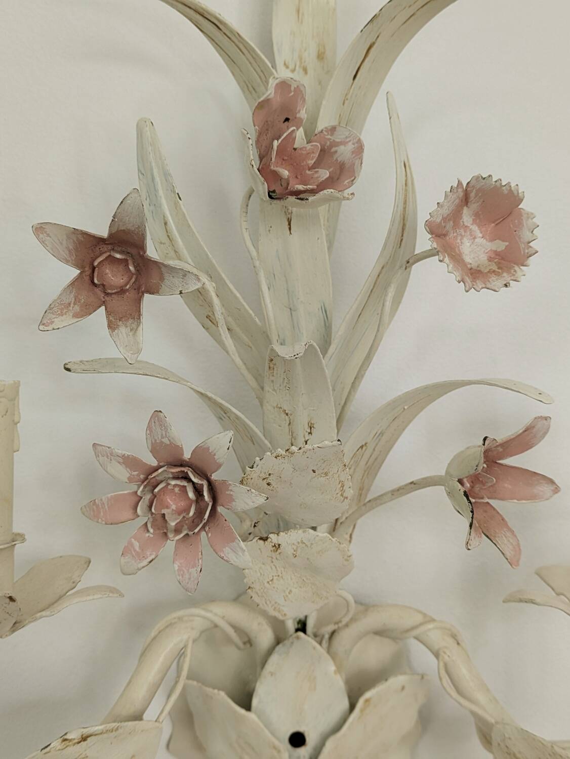 Shabby chic wall lights