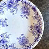 Salad bowl, Maestricht ceramic company, "geranium" service