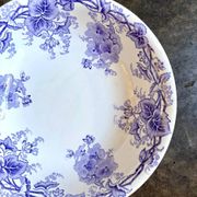 Saladier société céramique maestricht, service "geranium"