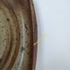High-sided dish in pyrite stoneware by Charles Gaudry
