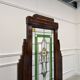 Paravent en vitrail colonial anglais