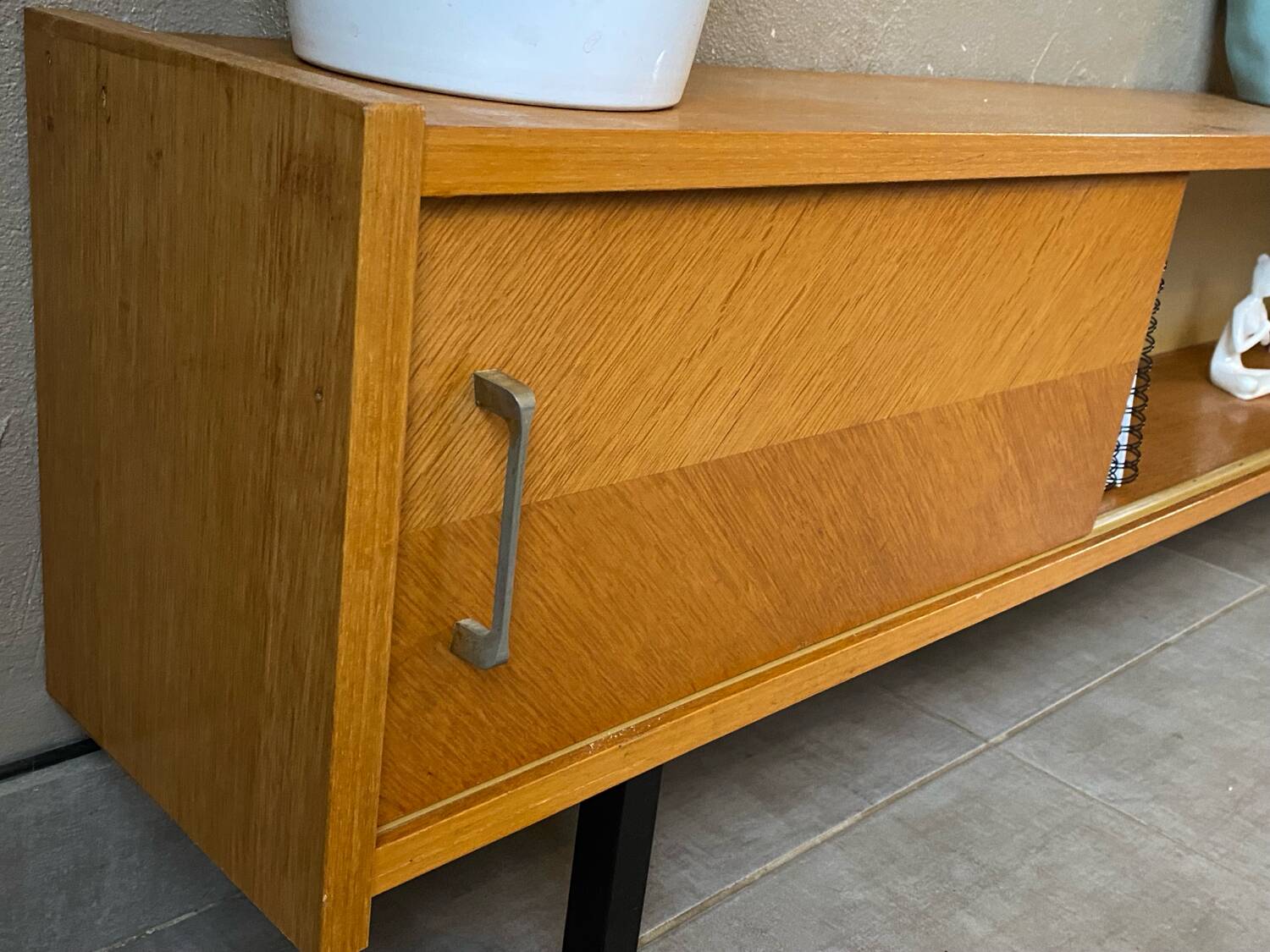 Vintage wooden sideboard (shallow)