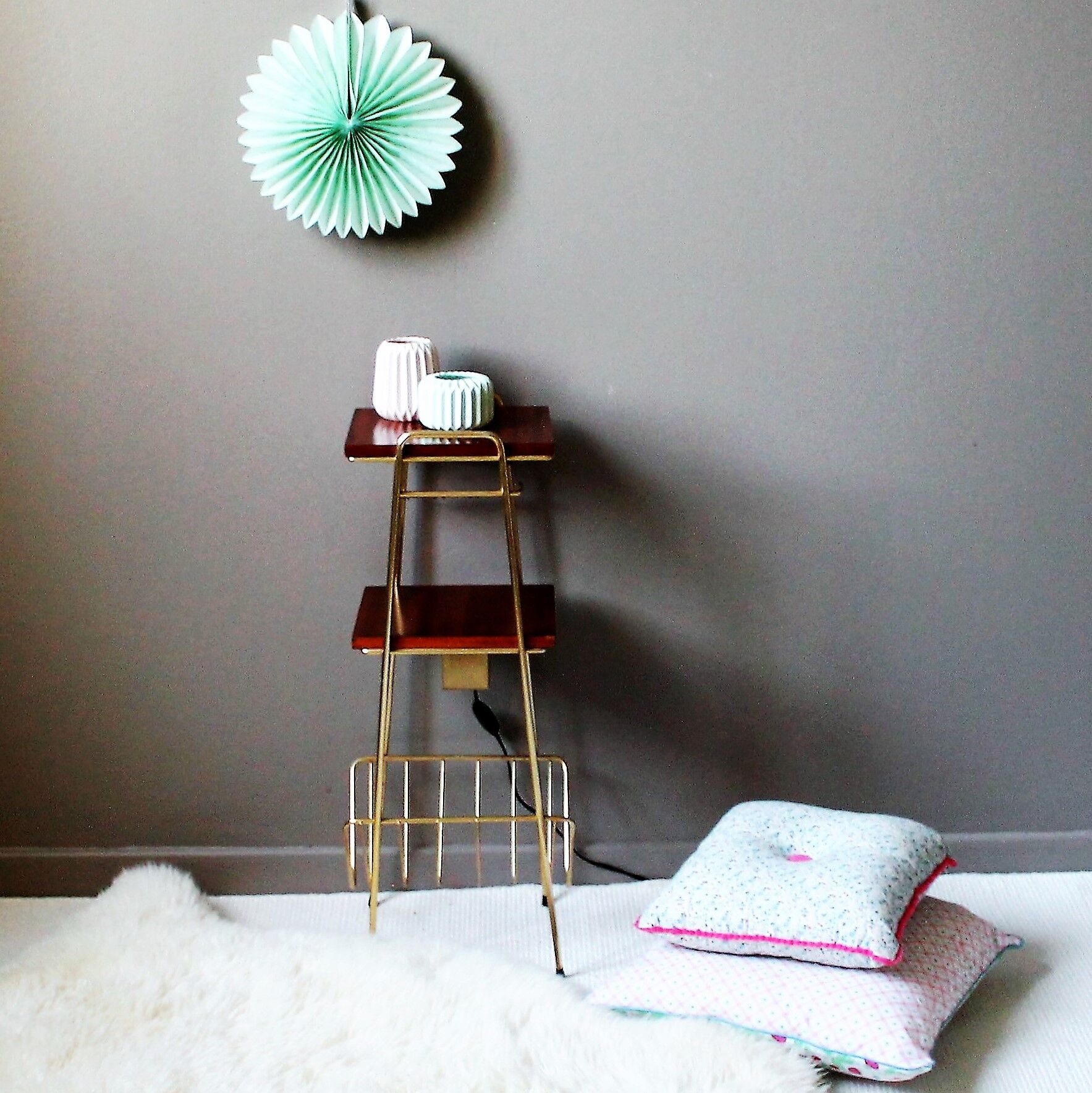 Table of extra brass 70's