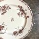 HB & Cie round brown ironstone dish