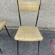 4 chaises vintage Colette Gueden