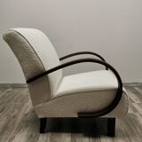 Restored armchair by Jindrich Halabala