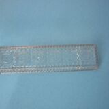 Tiled cast glass plumier