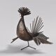 Sculpture coq par Michel Anasse, France vers 1960