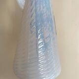 Opaline blown glass vase, Tuscany, Italy, 1960s-70s