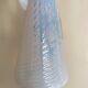 Opaline blown glass vase, Tuscany, Italy, 1960s-70s