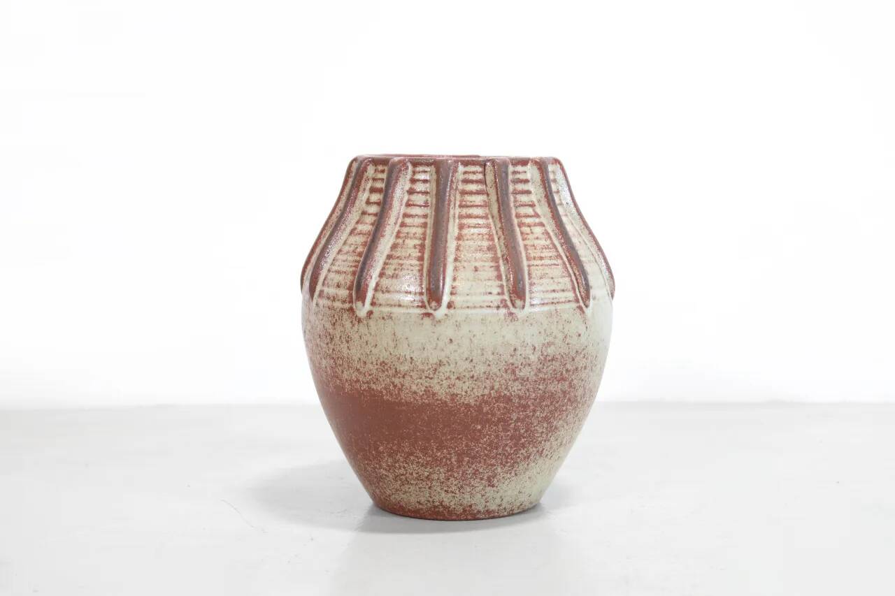 Large ceramic vase by Accolay from France