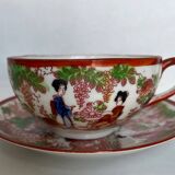 2 fine porcelain tea cups