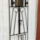 Porte manteaux de style art déco en fer des années 1960