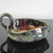 Vintage handmade dish/trinket bowl - signed Marie Louise Impe