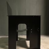Rare rietveld arm chair by giandomenico belotti for alias, 1984