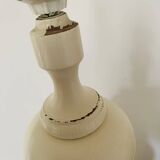 Large turned wooden lamp base