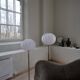 Mid-century modern canapé in sheepskin / shearling model 'Samspel' by Carl Malmsten, 1956