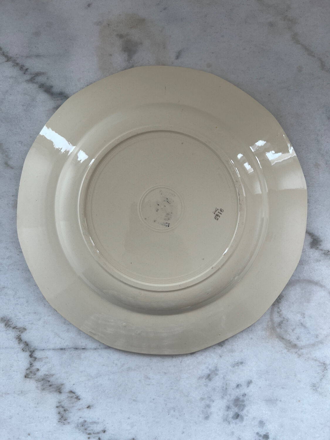 Presentation dish Sarreguemines Digoin