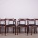 Set of 8 danish dining chairs by Ole Wanscher for Poul Jeppesens Møbelfabrik, 1960s