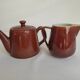 Teapot and milk jar from Bistrot Villeroy Bosh