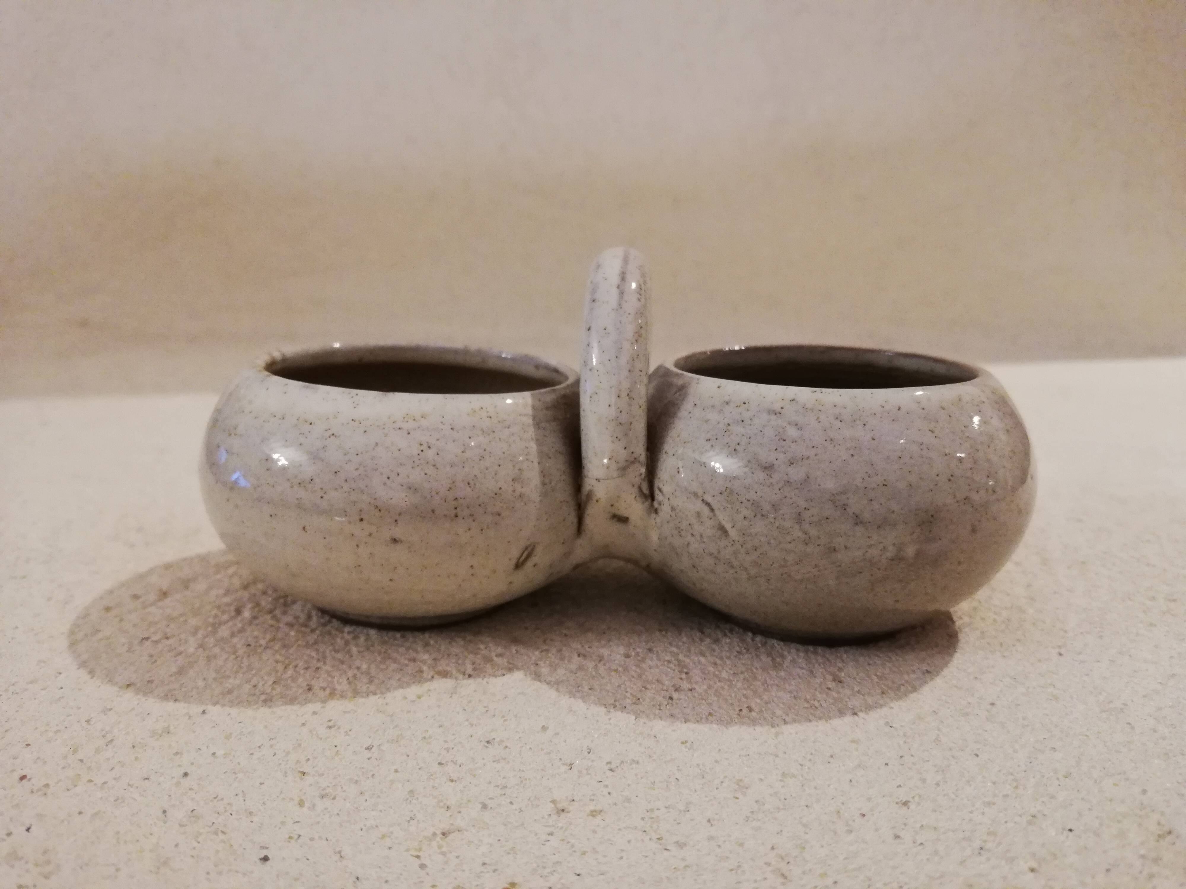 Terracotta salt shaker