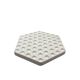 Space age white ceramic plate, Ennio Lucini, Gabbianelli Italy ca. 1970