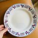 4 vintage plates Niderviller Moselle France