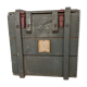 Dark green military trunk