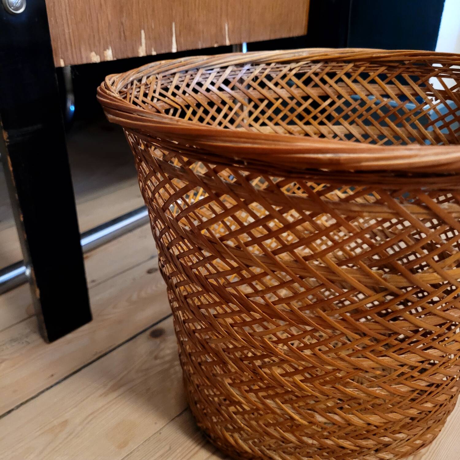 70s wastepaper basket