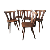 Set of 5 bistro chairs