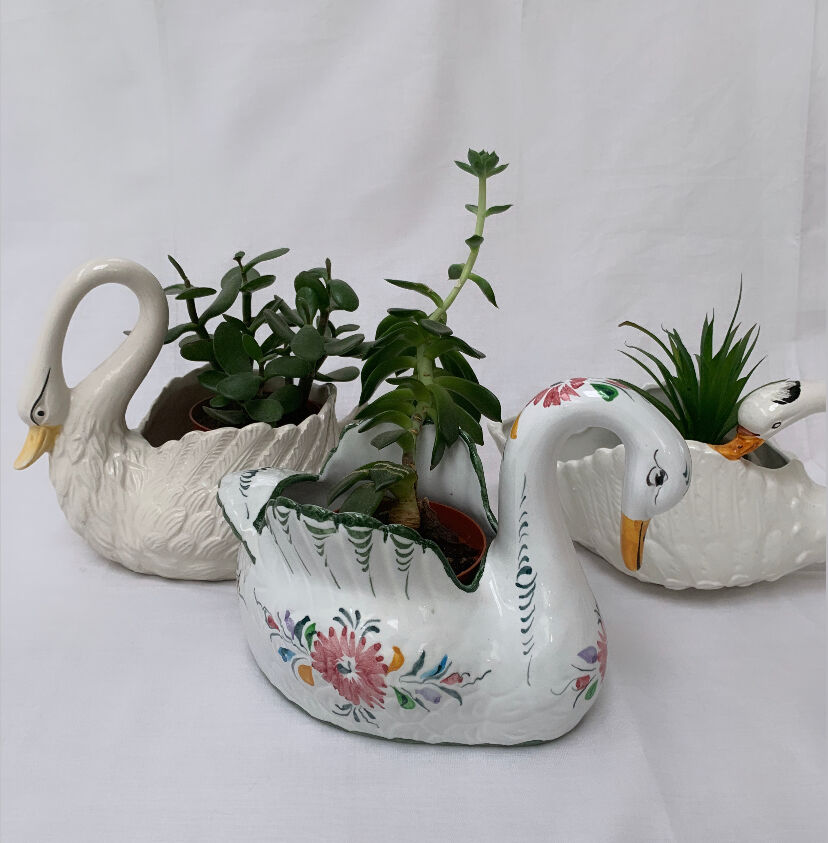 Goose pot cover 80s