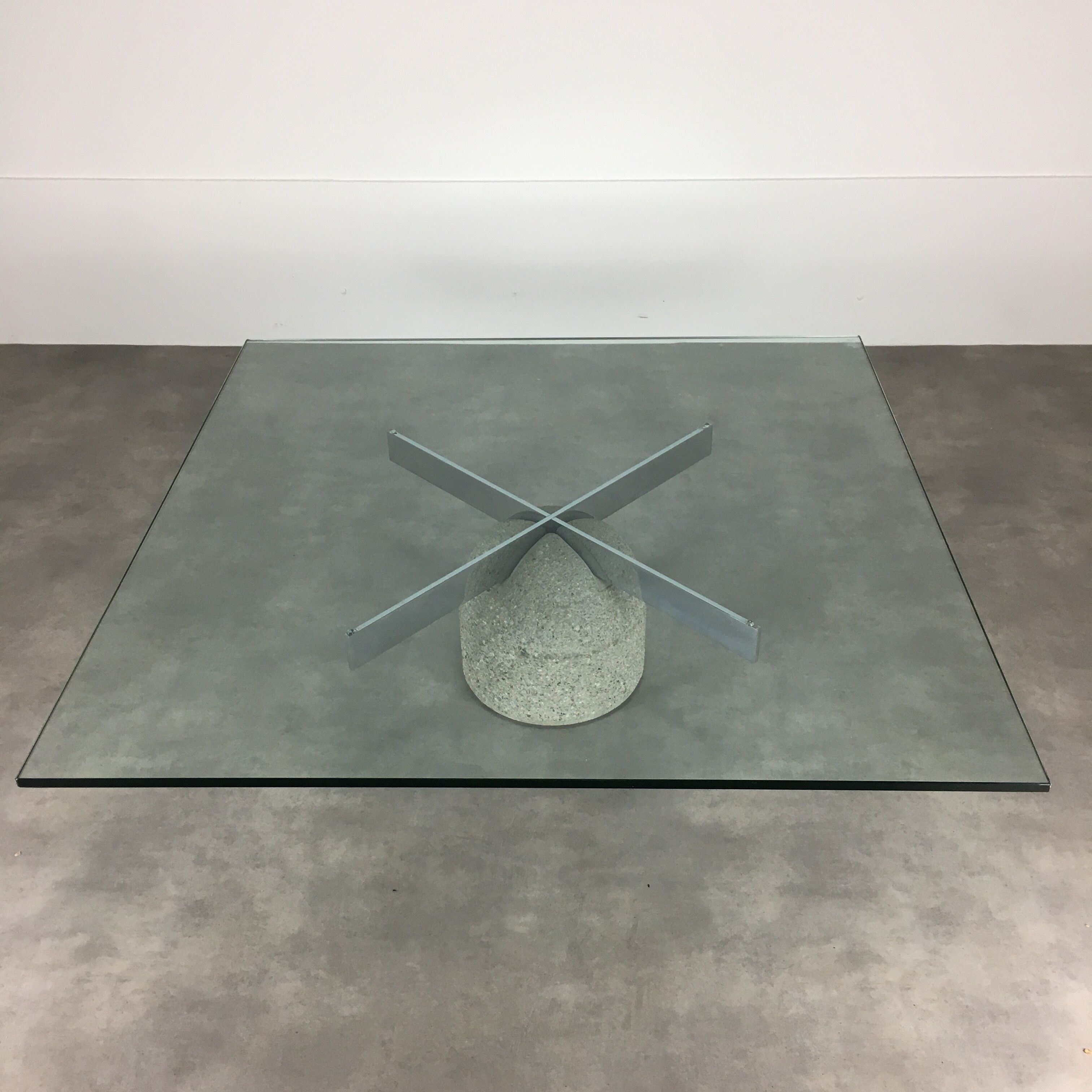 Paracarro coffee table by Giovanni Offredi for Saporiti, Italy 1970