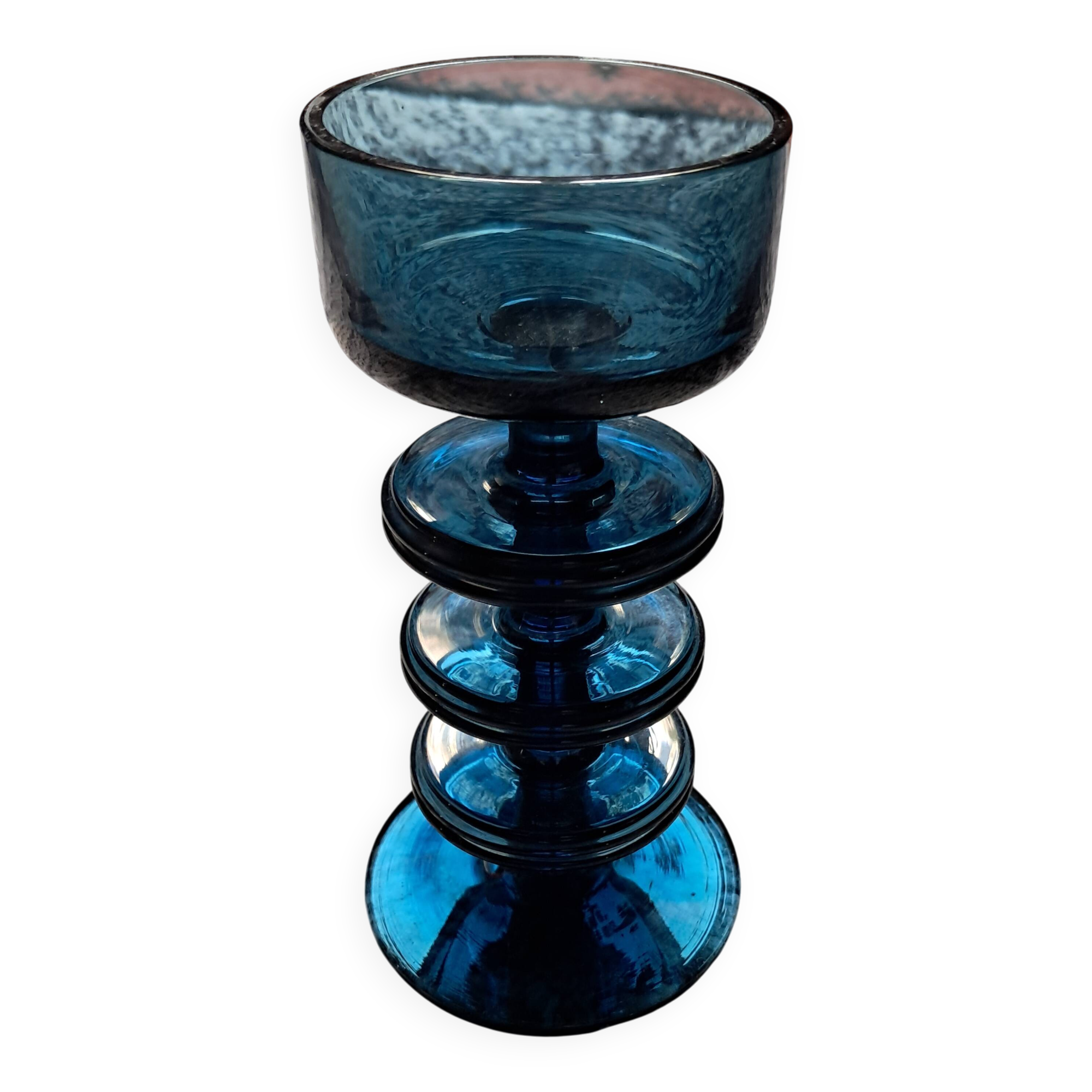 Antique English candlestick in Wedgwood