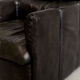 Vintage leather armchair custom-made Chancellor's Bungalow
