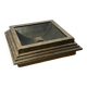 Hollywood Regency tray, wood, France, 1980s