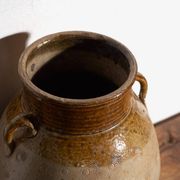 Ancient Chinese glazed stoneware vase – China, circa 1900