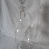 Carafe gravée