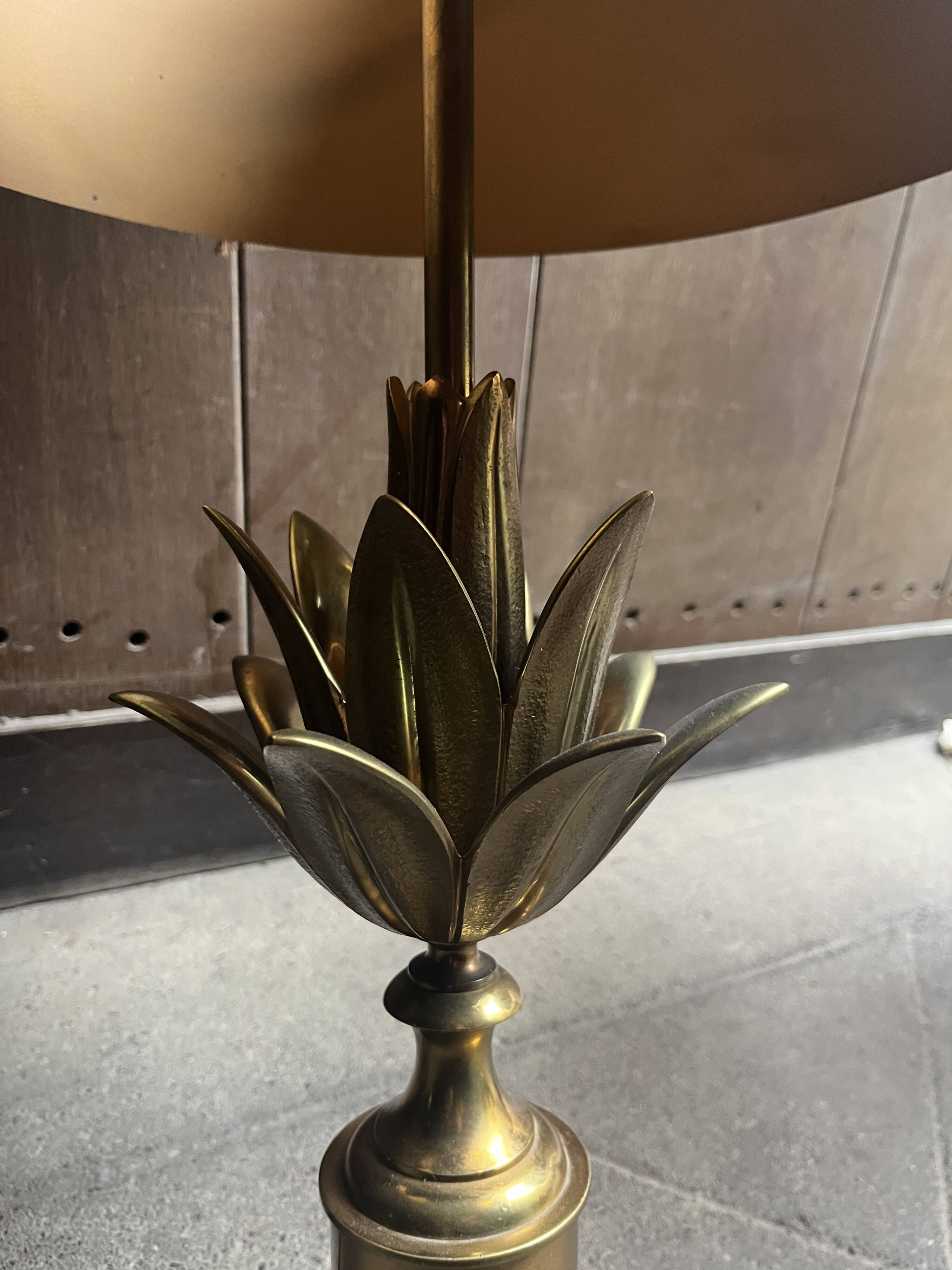 MAISON CHARLES, pair of "LOTUS" model lamps