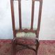 Louis XV chair in walnut, 19th century