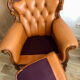 Fauteuil Chesterfield baroque