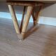 Buffet in rattan and vintage split bamboo