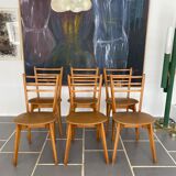 6 scandinavian chairs