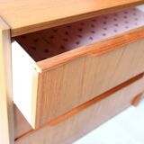 Danish teak sideboard, Mid-Century design 1960, 146 x 40 x 68 cm