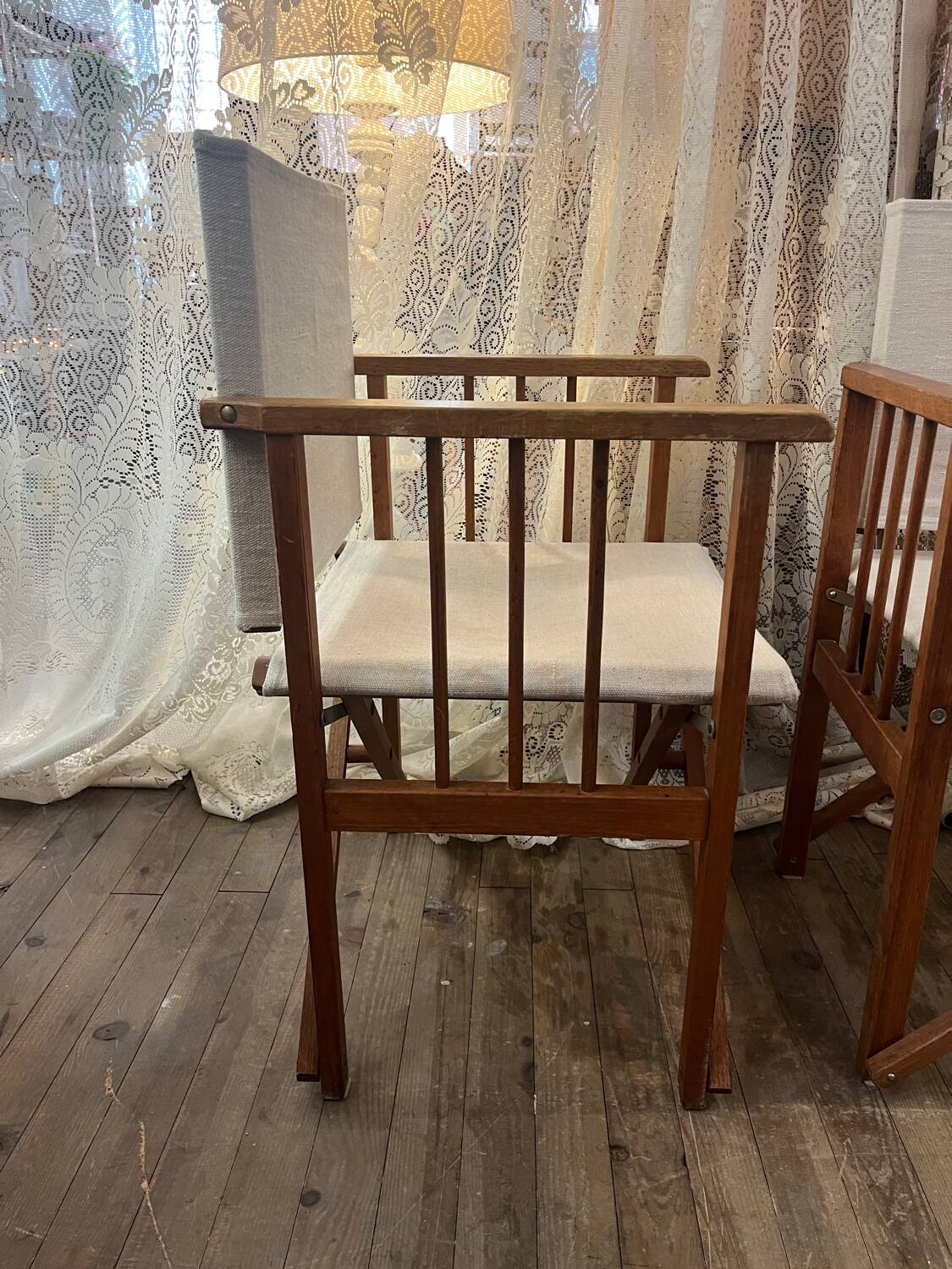 Vintage folding chairs