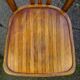 2 chaises bistrot Baumann N°188 en bois, vers 1930