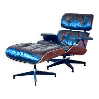 Black Lounge Chair by Charles & Ray Eames published by Herman Miller