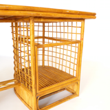 Rattan desk 1950