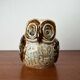 Grande sculpture de hibou en céramique danoise du milieu du siècle par Josef Simon pour Søholm, années 1960